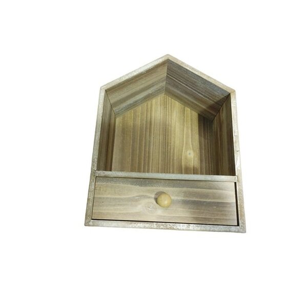 Frame Wooden Home Model Intermediate 9 X 9 X 11 See Pictures. Good - Picture 1 of 10